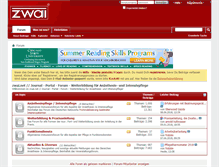 Tablet Screenshot of forum.zwai.net